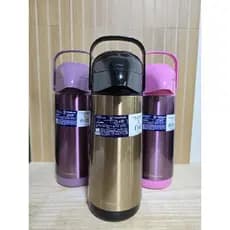 Garrafa Térmica 1L Quente 12h Fria 24h Aço Inox Termolar Original Cores lindas modernas