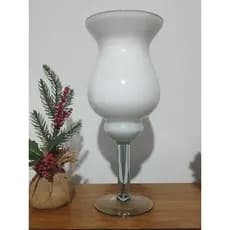Taça Napolli branca 37/43cm vaso para decoração em geral