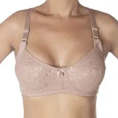 Kit Com 2 Sutias De Sustentacao Reforcado Com Renda Sem Arco E Sem Bojo Princesa Catarina Pk07