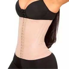 Cinta Faixa Modeladora Feminina 12 Barbatanas Reduz Medidas Aperta Barriga T29