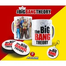 Kit Caneca Cerâmica The Bing Bang Theory MOD1