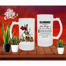 Caneca Chopp Jateada São Jorge