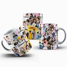 Caneca Cerâmica Personalizada - Dorama - Eu amo Dorama - Dorameira - K Dramas - Alquimia das Almas