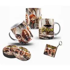 Kit Caneca Cerâmica Harry Potter