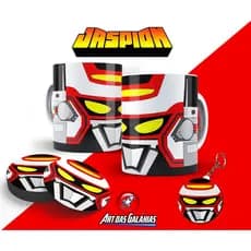 Kit Caneca Cerâmica Jaspion MOD1