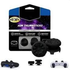 Grip Gamer Botão Analógico Controle Video Game Ps4 Ps5 Xbox Silicone Borracha