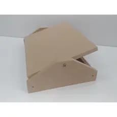 Apoio de pé com movimento feito em MDF cru