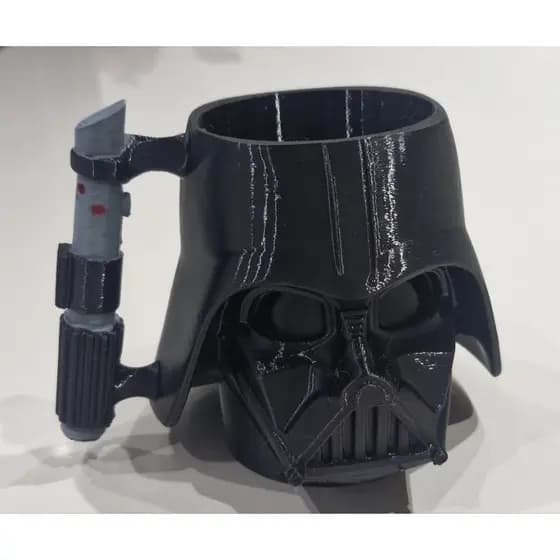 Caneca Darth Vader sabre de luz 350ml Star Wars