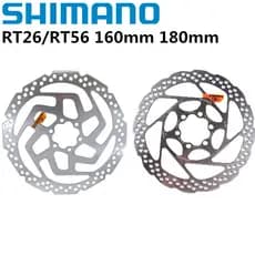Disko De Freio Shimano Deore RT56 RT26 160mm 180mm 6 Parafuso Mountain Bike Bicicleta Rotor SM-RT56 M6000 MTB 160M