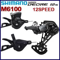 Shimano Deore M6100 12 Velocidades MTB Grupo SL RD M6100 Shifter Desviador Traseiro Bicicleta