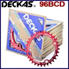 Deckas 96BCD MTB Bicicleta Chainring Rodada Oval Roda De Corrente 32 34T 36T 38T M7000 M8000 M9000 M4100 M5100
