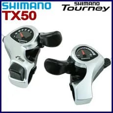 Shimano SL-TX50 3 × 6 Velocidade 3 7 Alavanca De Acionamento Da Engrenagem Do Polegar Original