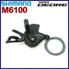 SHIMANO DEORE M6100 Shifter Direito 12 Velocidades Alavanca De Mudança Para MTB Bicicleta Ciclismo