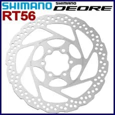 Shimano Deore RT56 RT26 6 Bolt Brake Disc Rotor Mountain Bike Bicycle Rotor SM-RT56 M6000 MTB Bike Brake Disc 160MM 180MM
