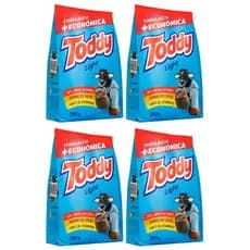Kit 4 Achocolatado Em Pó Toddy Todi Light Pacote 280g Nfe
