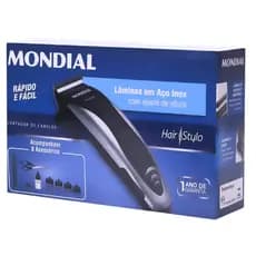 Maquina Aparador Pelos Corta Cabelo Barba + Acessórios Mondial Original 220V 110V - Envio Rápido