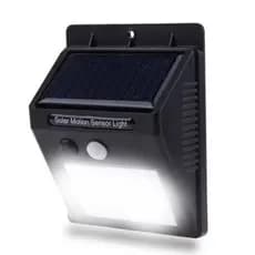 Luminária arandelas parede Externa Solar Sensor De Presença Balizador 20 Leds