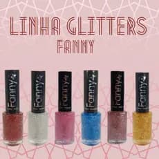 ESMALTE GLITTERS FANNY 6 UNIDADES LANÇAMENTO