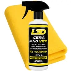 Cera Vitrificadora Automotiva Nano Vitri L3D 450ml Carnaúba Tipo1