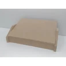 Apoio para os pés com movimento ergométrico em MDF cru