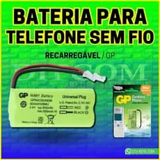 Bateria Para Telefone Sem Fio 600mAh 2.4v - FLEX FX70U - mox mo-u120