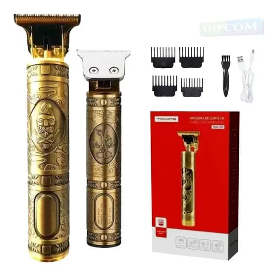 Máquina de Cortar Cabelo e Barba Recarregável - Tomate MAG-013 / MAG-017