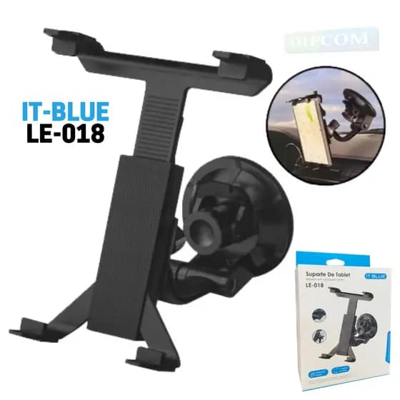 Suporte Veicular Para Tablet 7 à 11 Polegadas - IT-BLUE LE-018 - suporte para tablet em carro
