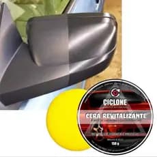 (10 unidades)Cera Revitalizante carnaúba Ciclone pasta para plásticos para-choque envio rápido