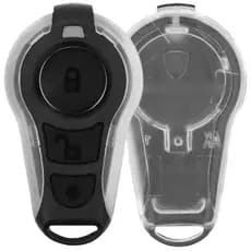 Carcaça Controle Alarme Stetsom Fks Sistec Defendertech Microcontrol 3 Botões