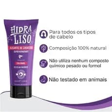 Progressiva de Chuveiro 200ml Sem Formol | Reduz Frizz | Efeito Liso Natural