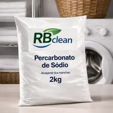 Percarbonato de Sódio 100% Puro Limpeza Em Geral Tira Manchas Roupas Brancas 500g/1kg /2kg