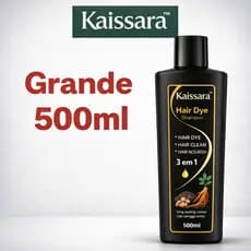 Shampoo Tonalizante Preto Grande 500 Ml Kaissara - Tintura - Preta Para Cabelos