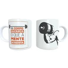 Caneca Academia com Frase