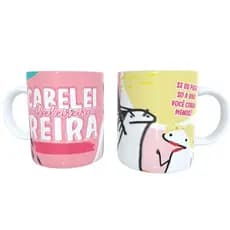 Caneca Profissão Cabelereira Flork Personalizada