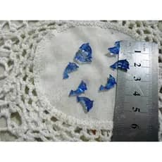 miçangas golfinho azul escuro entremeio para pulseiras colares 20 pçs