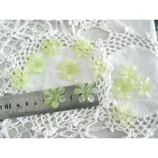 miçangas flor para bordados 6 pçs