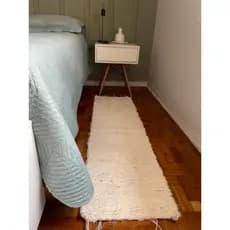 Passadeira Boho 100% algodão pra decorar e trazer aconchego na sua casa, lindissimo
