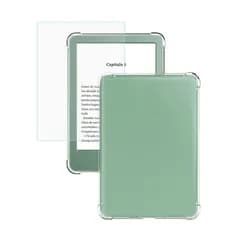 Capa Capinha Borda Reforçada Anti Impacto Para Kindle 11 Geração 6.0 RS23CV (2024) + Película Fosca