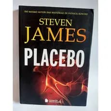 Livro Placebo / Steven James / Livro Grande