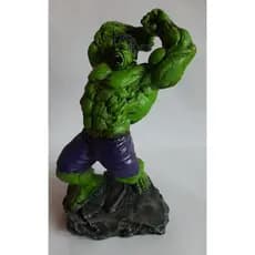 Boneco Hulk  Esmaga em Resina 20cm / Super Herois