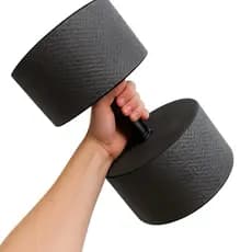 Halter de 10kg (UNIDADE). Peso de academia, treino em casa, musculação, fitness