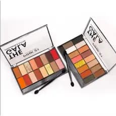 Paleta de Sombras The Gala - Pink 21 -  16 Tons Marcantes e com Glitter -  Matte
