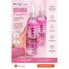 Bruna fixadora Max Love fixa a maquiagem