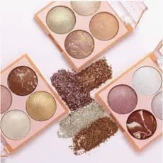 Paleta Iluminador 4 Cores Phallebeauty