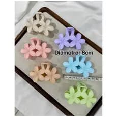 prendedor de cabelo flor