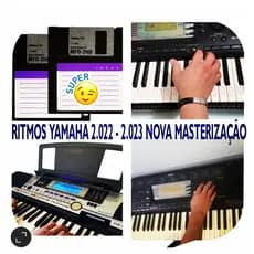 Disquetes com Ritmos 2.023 para Teclados YAMAHA PSR-550/630/730/540/640