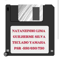 DISQUETES YAMAHA PSR-550/630/730 NATANZINHO LIMA E OUTROS PISEIROS