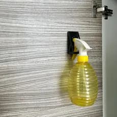 Suporte Universal para Borrifador de Parede Organizador Resistente para Limpeza Cozinha Lavanderia