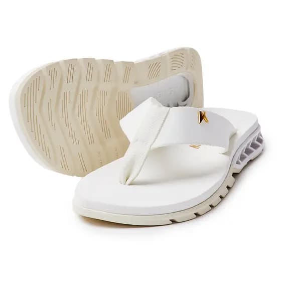 Sandália Chinelo Kenner Rakka L7 DYJ Original Masculino Feminino Branco