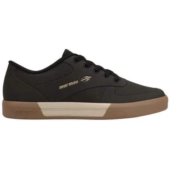 Tenis Mormaii Urban Smash Original Skate Casual Masculino Black Khaki NTR